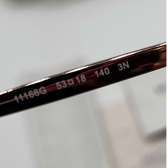 Michael Kors MK 1021 Lon 11166G Rose Gold‎ 53-18-140 3N Sunglasses With Case